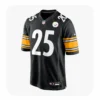 Front View For Gennings Dunker Steelers Black Game Jersey
