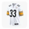 Front View For Jack Sawyer Game Pittsburgh Steelers White Jersey