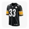 Front View For Jack Sawyer Game Steelers Black Jersey