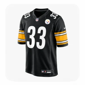 Jack Sawyer Game Steelers Black Jersey