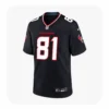 Front View For Jayden Higgins Texans Navy Game Jersey