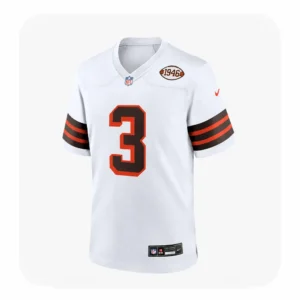 Jerry Jeudy Browns Game White Jersey