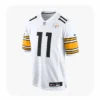 Front View For Michael Pittman Jr Steelers White Game Jersey