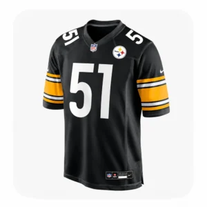 Nick Herbig Steelers Black Game Jersey