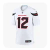 Front View For Nico Collins Houston Texans White Game Jersey