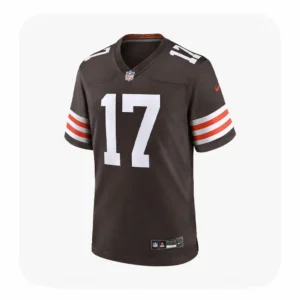 Justin Jefferson Cleveland Browns Game Brown Jersey