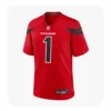 Front View For Tank Dell Texans Red Game Jersey