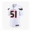 Front View For Will Anderson Jr. Texans White Game Jersey