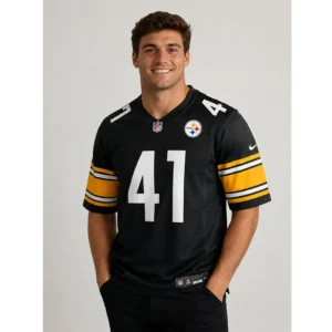 Payton Wilson Pittsburgh Steelers Game Black Jersey Look