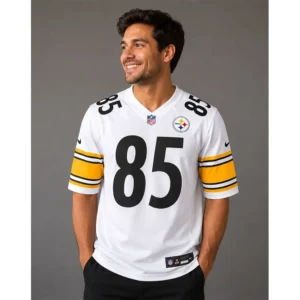 View For Cole Burgess Steelers Team White Jersey