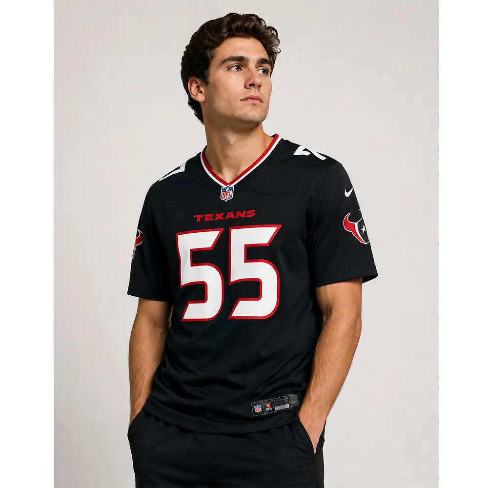 View For Danielle Hunter Navy Texans Game Jersey View For Danielle Hunter Navy Texans Game Jersey
