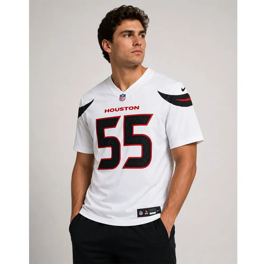 View For Danielle Hunter Texans Team White Game Jersey View For Danielle Hunter Texans Team White Game Jersey