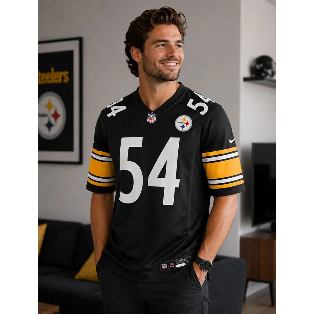 Get 44 OFF Today - Zach Frazier Steelers Game Black Jersey