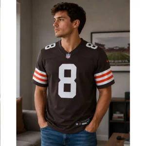 View For Jared Verse Cleveland Browns Game Brown Jersey