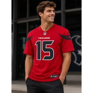 View For Kaimi Fairbairn Texans Red Game Jersey