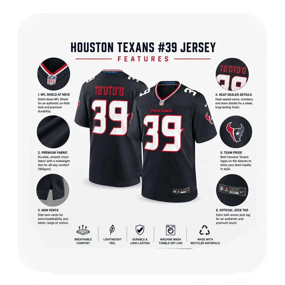 Details For Henry To'oTo'o Houston Texans Navy Game Jersey Details For Henry TooToo Houston Texans Navy Game Jersey