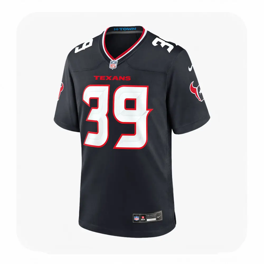 Front View For Henry To'oTo'o Houston Texans Navy Game Jersey Front View For Henry TooToo Houston Texans Navy Game Jersey