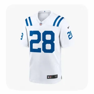 Jonathan Taylor Indianapolis Colts White Game Jersey