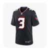 Front View For Kamari Lassiter Navy Texans Game Jersey