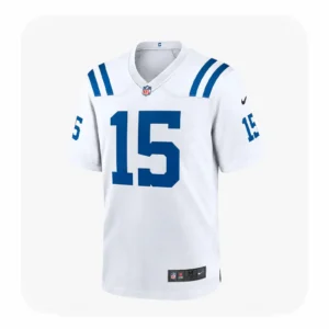 Riley Leonard Indianapolis Colts White Game Jersey