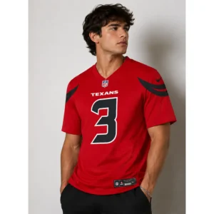 Look For Kamari Lassiter Texans Red Game Jersey