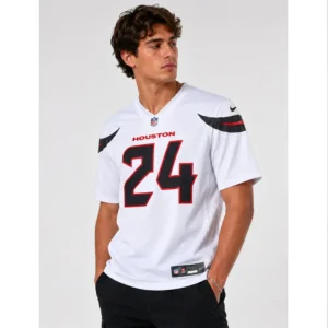 View For Braden Smith Houston Texans White Game Jersey