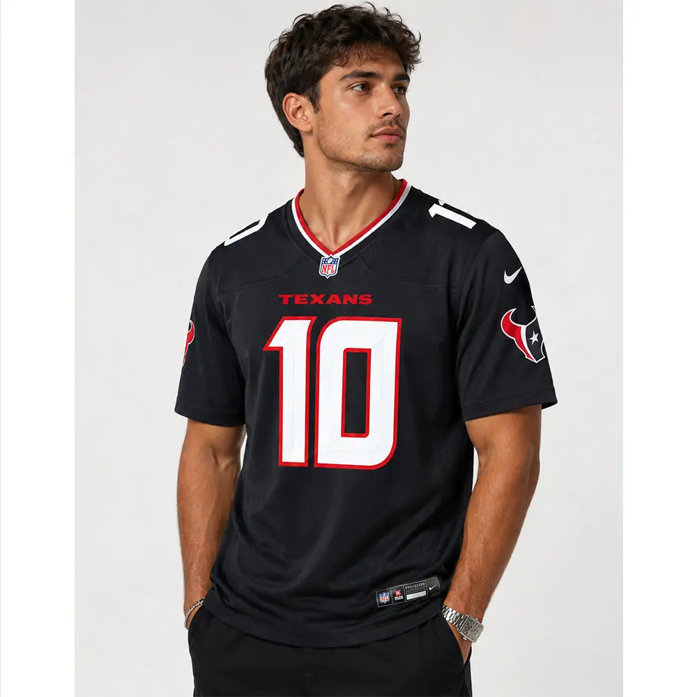 View For Davis Mills Texans Game Navy Jersey View For Davis Mills Texans Game Navy Jersey