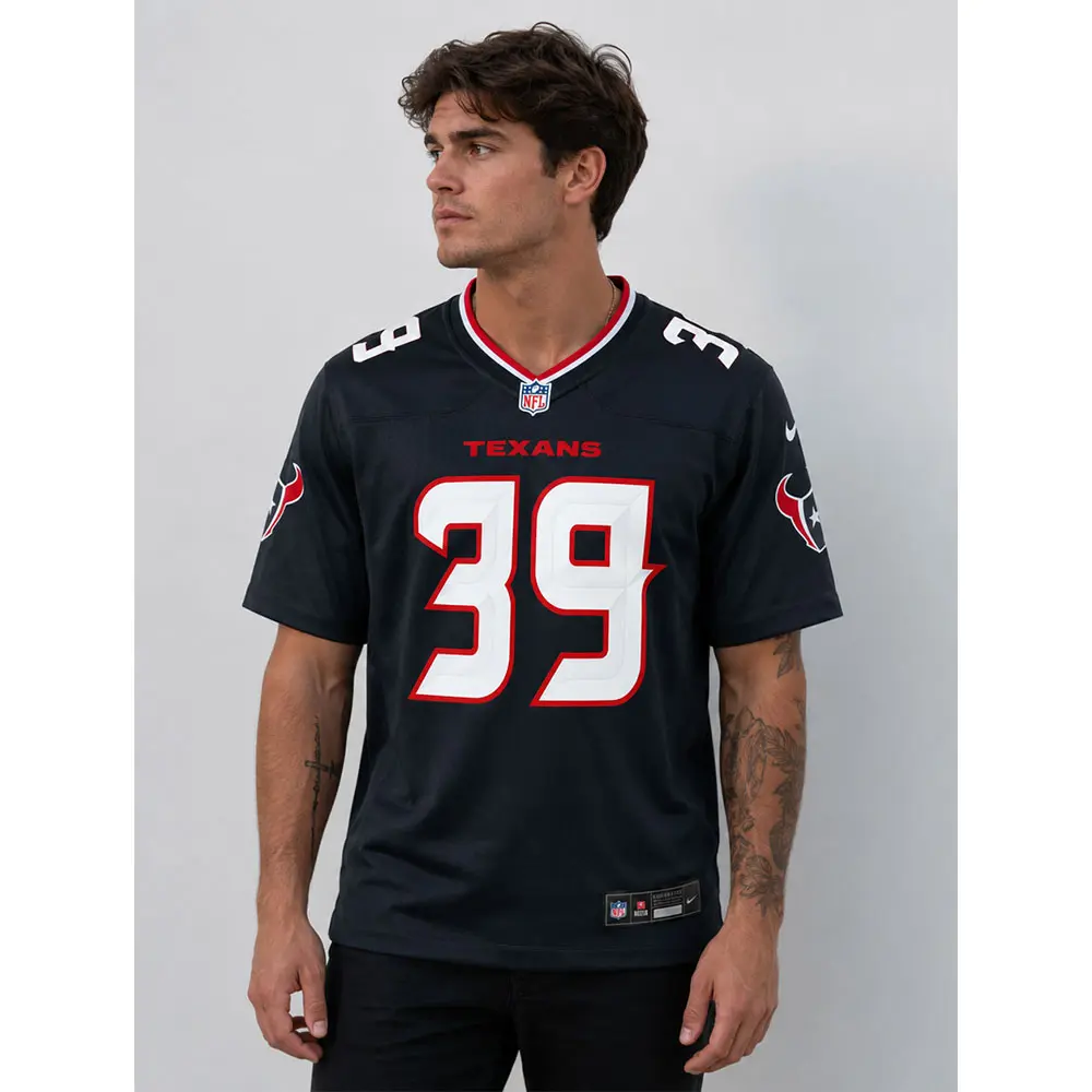View For Henry To'oTo'o Houston Texans Navy Game Jersey View For Henry TooToo Houston Texans Navy Game Jersey