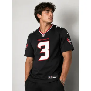 View For Kamari Lassiter Navy Texans Game Jersey