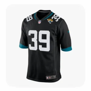 Cam Little Jacksonville Jaguars Black Game Jersey