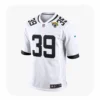 Front View For Cam Little Jacksonville Jaguars Game White Fan Jersey