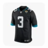 Front View For Jakobi Meyers Jacksonville Jaguars Black Game Jersey