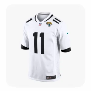 Parker Washington Jacksonville Jaguars White Game Jersey