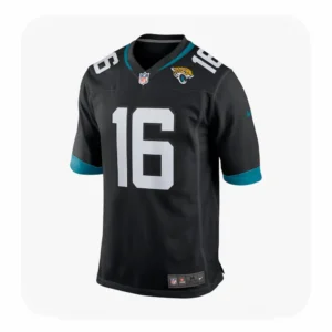 Trevor Lawrence Jacksonville Jaguars Game Black Jersey