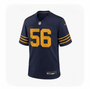 Edgerrin Cooper Packers Navy Game Jersey