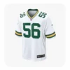 Front View For Edgerrin Cooper Packers White Game Jersey