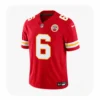 Front View For Justin Fields Chiefs Red Vapor Jersey