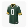 Front View For Matthew Golden Green bay Packers Green Game Jersey