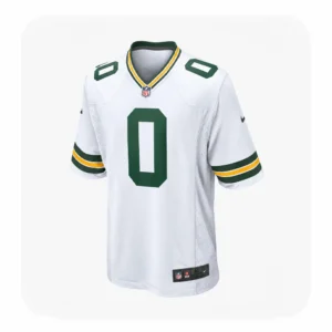 Matthew Golden Green bay Packers White Game Jersey