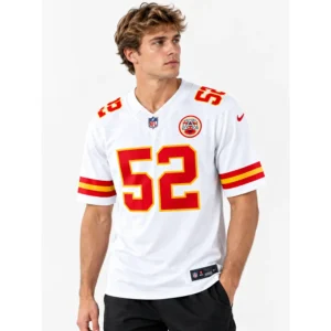 View For Creed Humphrey Chiefs White Vapor Jersey